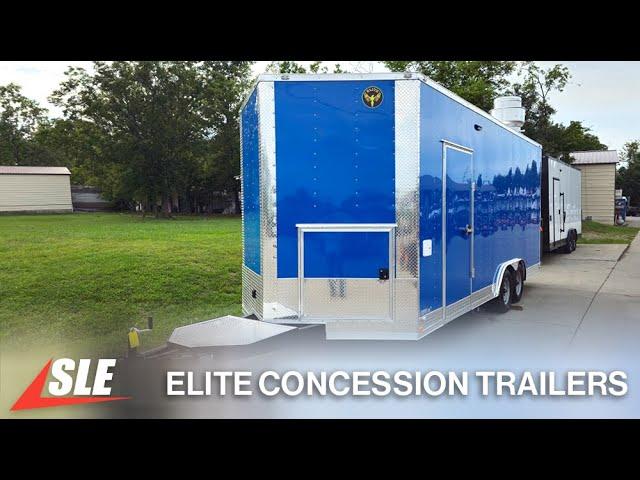 Elite Concession at a Glance with SLE Equipment | #foodtrailer