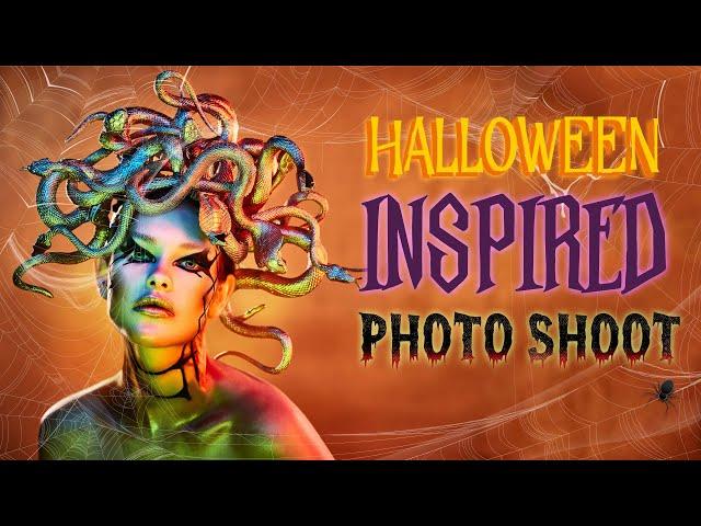 Creating a Medusa themed Halloween photo shoot using the Nanlite Pavotubes