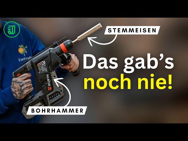 Der TRICK mit dem BOHRHAMMER, den jeder HEIMWERKER kennen sollte!  | Jonas Winkler