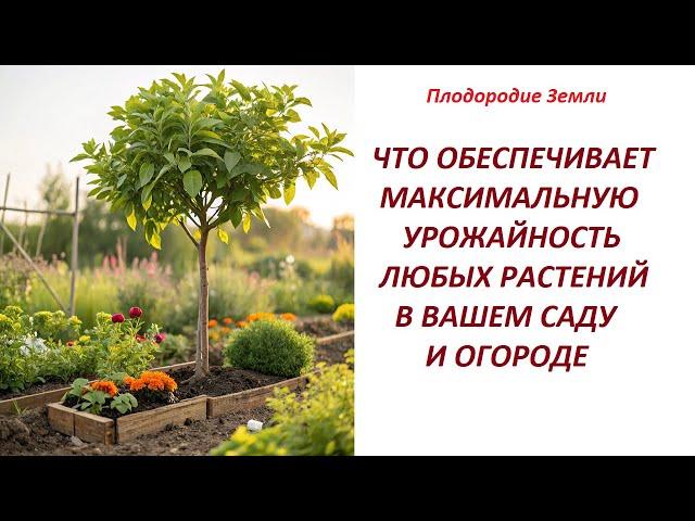 Сенсация: ИММУНИТЕТ и ВЫСОКАЯ УРОЖАЙНОСТЬ дерева обеспечиваются прямо при посадке №687/24