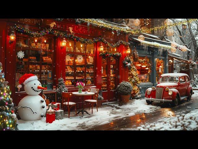 Cozy Christmas Instrumental Music Playlist  Snowy Winter Ambience