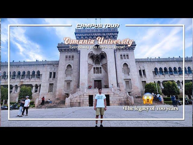 Osmania University Hyderabad | Campus Life | in 4K #campuslife #osmaniauniversity #4k