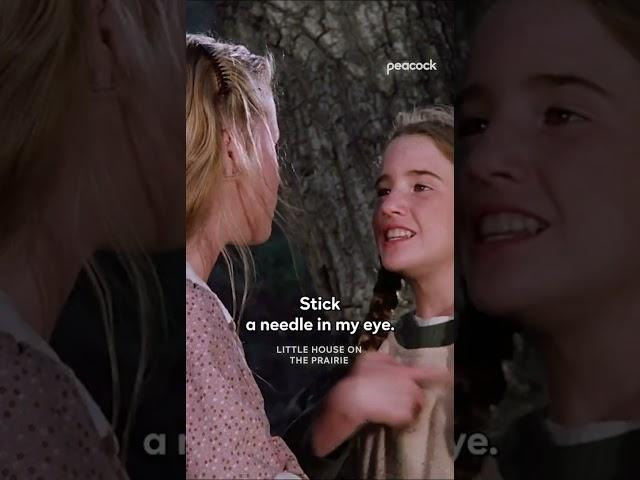 Nellie messed around and found out  #TheLittleHouseOnThePrairie #MaryIngalls #NellieOleson #Shorts