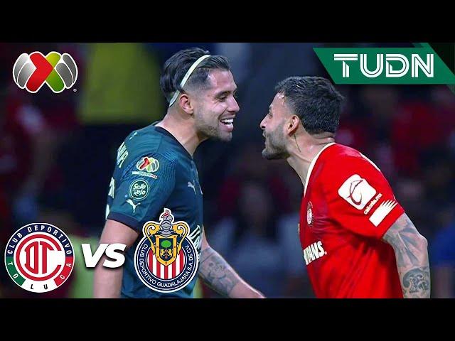 ¡ESTÁN CALIENTES! Vega y Marín se pelean | Toluca 0-0 Chivas | CL2024 - Liga Mx 4tos | TUDN