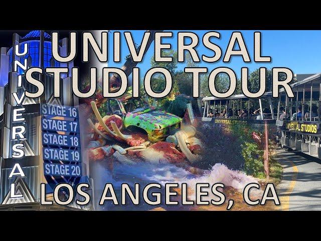 Touring Universal Studio's Backlot in Hollywood, CA | Universal Vlog