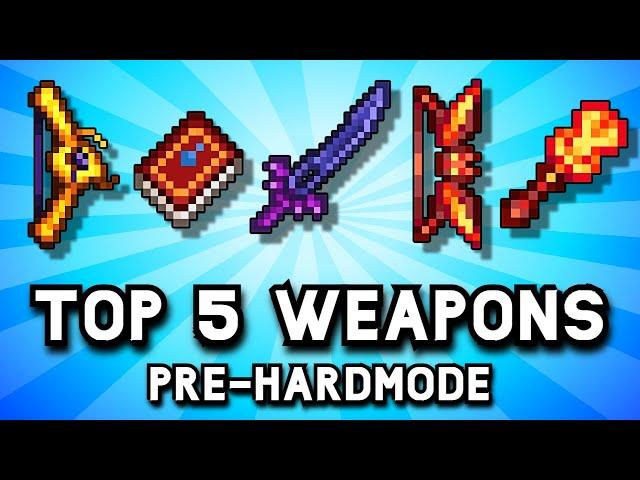 The Best Weapons For Pre-Hardmode Players in Terraria