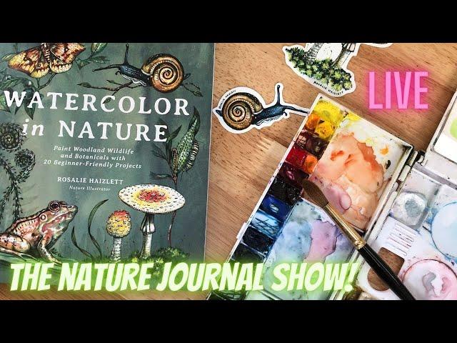 Watercolor in Nature: Book Review and Painting