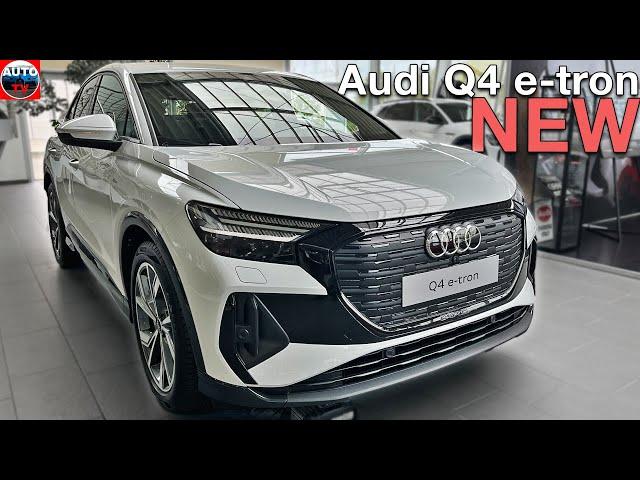 All New Audi Q4 e-tron 2024 - Visual REVIEW, interior & exterior (UPDATED)