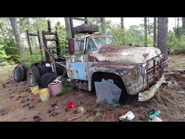 Will It Start? 1958 F750 Sitting 40 Years