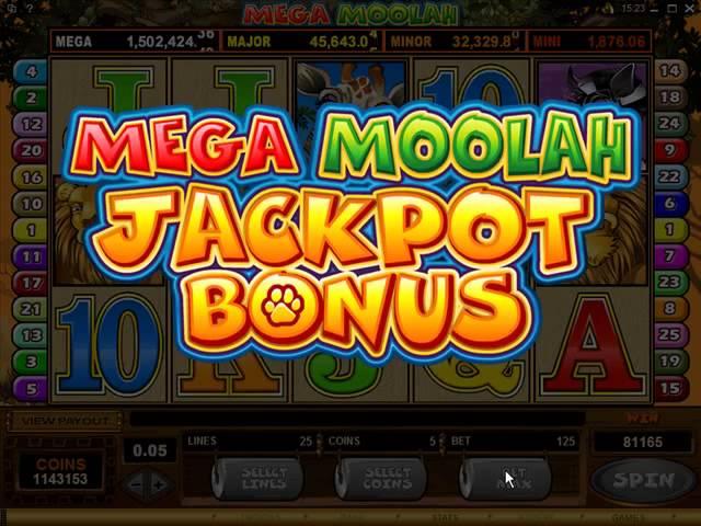 Mega Moolah Slot - 1.5 Million Jackpot Win!