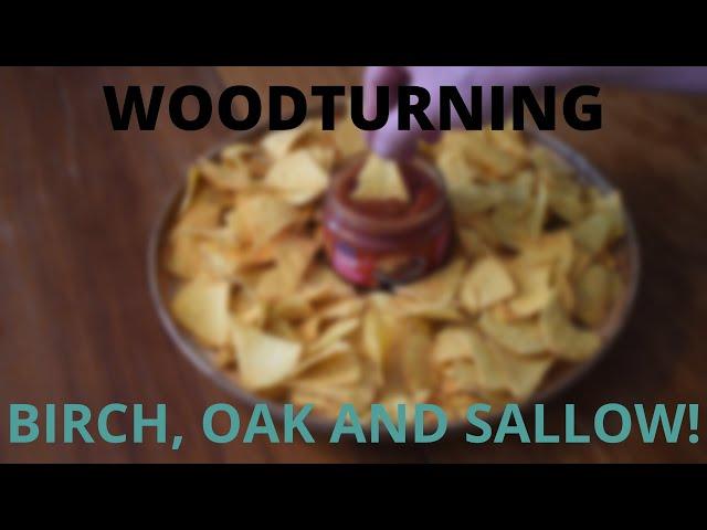 WOODTURNING Taco/Nacho Bowl