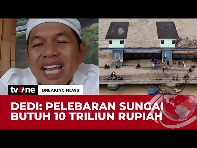 Atasi Banjir, Dedi Mulyadi akan Evaluasi Tata Ruang Jawa Barat | tvOne