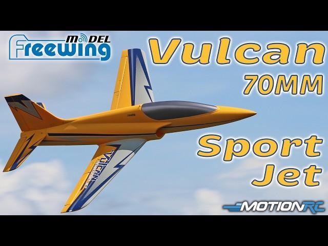 Freewing Vulcan High Performance 70mm EDF Sport Jet Full Flight | Motion RC