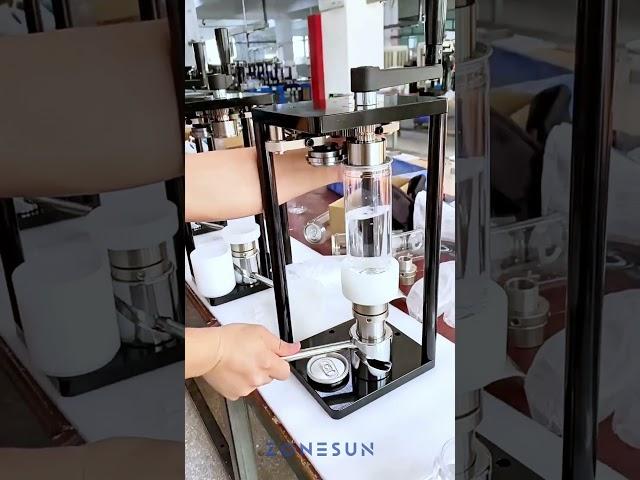 ZONESUN Manual Can Sealing Machine