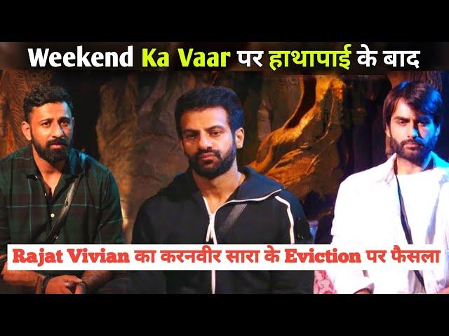 Bigg Boss 18 Live: Weekend Ka Vaar Rajat Dalal Vivian Dsena On Karanveer Sara Eviction After Fight