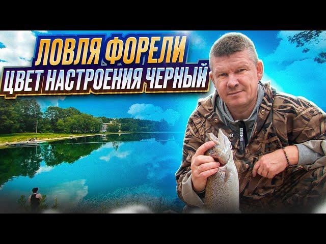 Ловим форель осенью на платном водоеме I Цвет имеет значение I