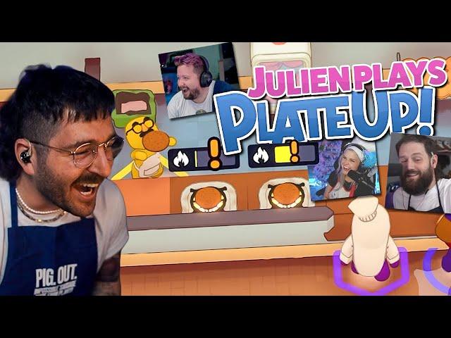 julien tries to run a restaurant in plate up