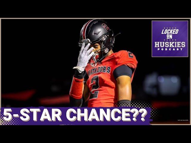 STUNNER: Washington Huskies Are SURGING For Five-Star CB Brandon Arrington | Can UW Pull the UPSET?