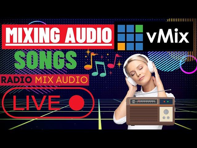 Live Audio Mixing vMix Software | Audio Mixing without mixer| Professional Audio mixing