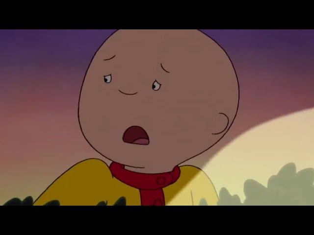 Caillou is Scared of the Dark | Caillou Cartoon