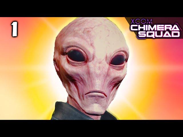 Hyper AGGRESSIVE!!!  XCOM Chimera Squad Gameplay #1