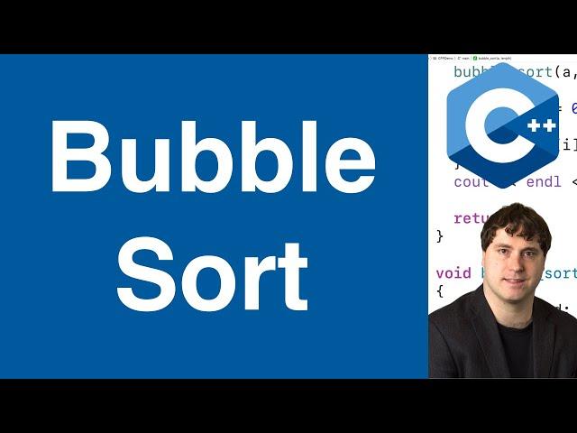 Bubble Sort | C++ Example