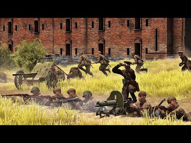 BREST FORTRESS LINE DEFENSE BATTLE - 1941 | Gates of Hell