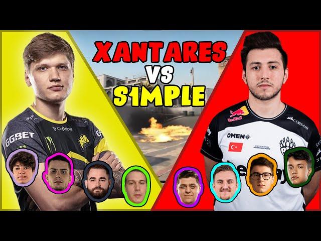 S1mple vs Xantares with Fallen Tabsen and Loba - CSGO Fpl Stream Battles