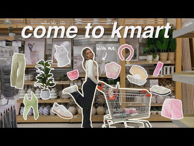 KMART SHOP WITH ME + HAUL ( new arrivals, decor, clothing, beauty + accessories )