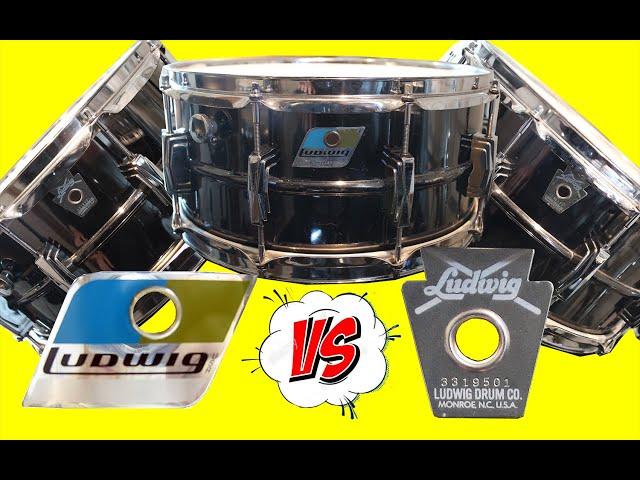 Modern vs. Vintage - a Ludwig Black Beauty Comparison