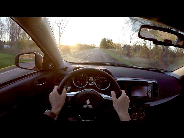 2015 Mitsubishi Lancer Evolution MR - WR TV POV Test Drive