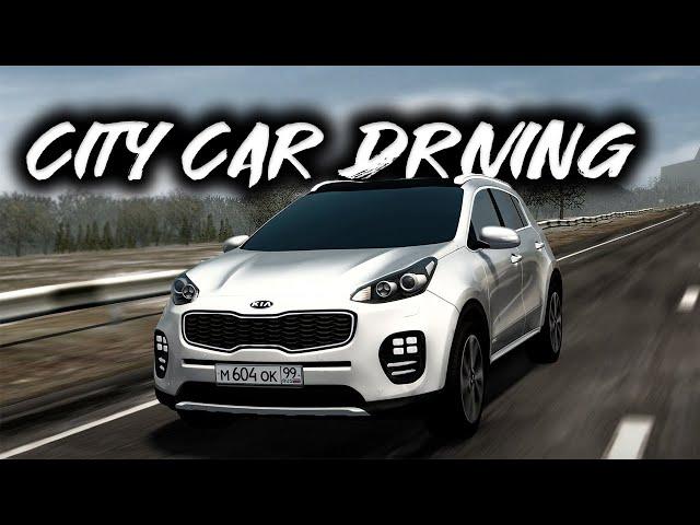 City Car Driving - Kia Sportage GT-Line 2016 | Custom SOUND | Logitech G27