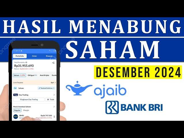 HASIL NABUNG SAHAM BANK DI AJAIB