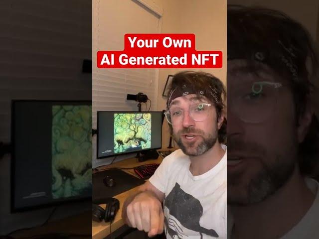 Create your own AI Generated NFT with this website