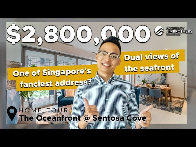 The Oceanfront @ Sentosa Cove : Waterfront Seaside Living | Singapore Home Tour | Sold (Kenneth Tan)