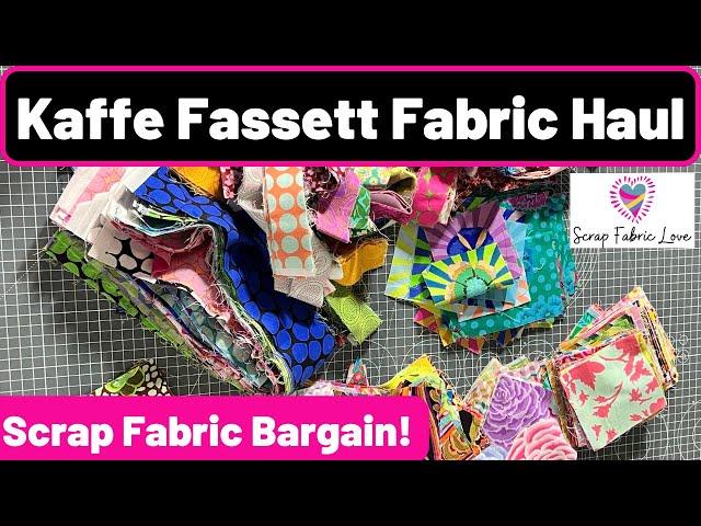 Kaffe Fassett Scrap Fabric Haul!