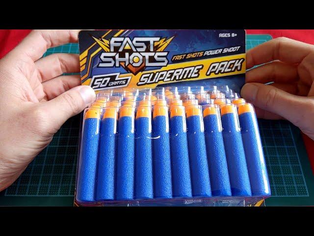 Fast Shots & XShot "Off-Brand" Nerf Dart Review