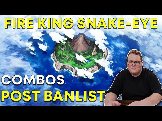 3 Must Know Fire King Snake-Eye Combos! POST BANLIST!