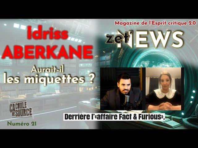 Idriss Aberkane aurait-il peur ? [Zet'NEWS]