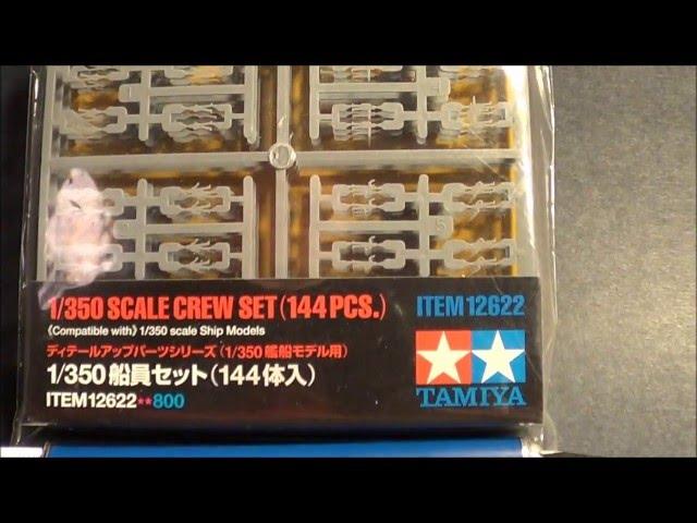 Crew Set 1/350 Scale Model Review for Star Trek Kits