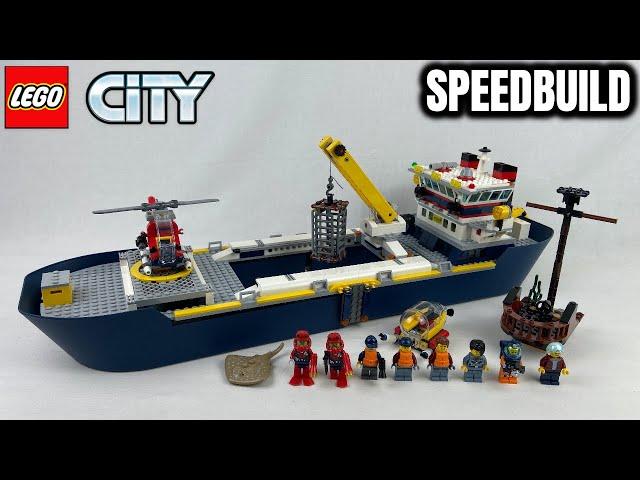 LEGO City 2020 "Ocean Exploration Ship" 60266 Speed Build & Review!