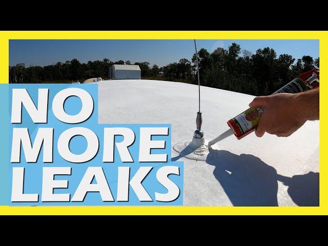 How to apply Dicor Lap sealant to your RV roof | No more leaks RV Maintenance Pt. 1