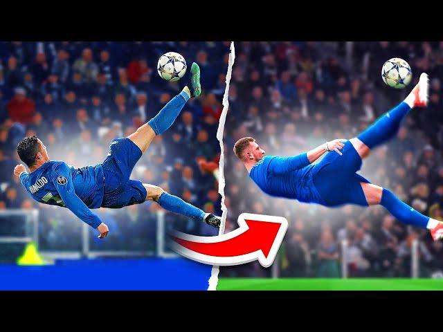 PRZEWROTKA JAK RONALDO? | ODTWARZAMY NAJLEPSZE BRAMKI #7