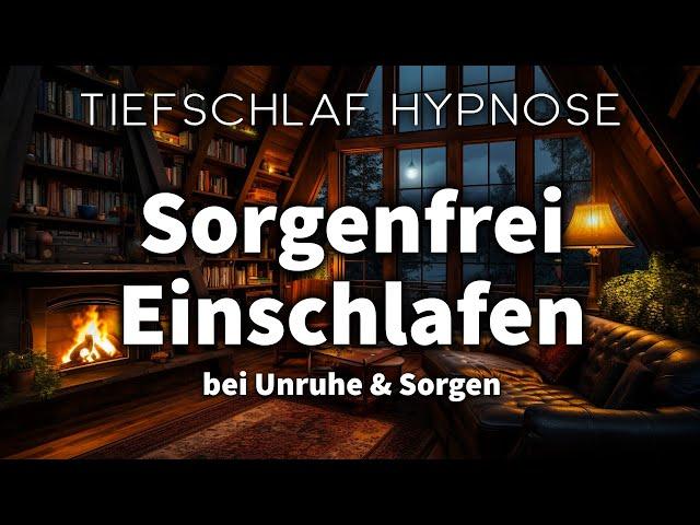 Bei Stress & Unruhe schnell in den Schlaf finden | Tiefschlaf-Hypnose