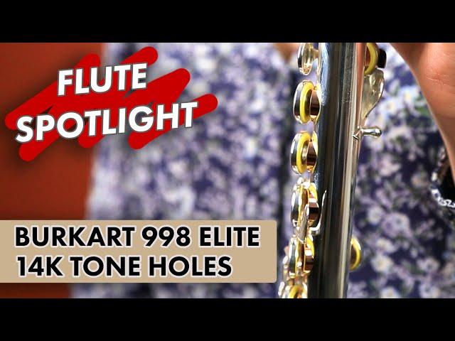 Flute Spotlight: Burkart 998 Silver Elite with Gold Toneholes and Rings