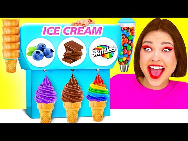 Mystery Ice Cream Challenge | Edible Battle by HAHANOM Challenge