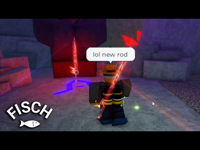 I Got The NEW Rod Of The Depths In Roblox FISCH