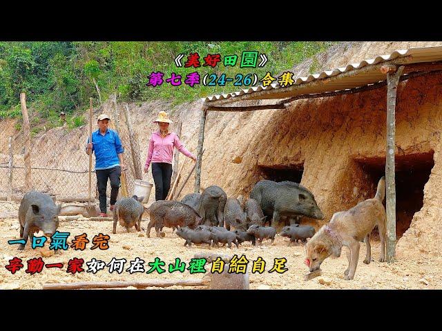 一口氣看完，辛勤一家如何在大山裡自給自足《美好田園》第七季（24-26）合集