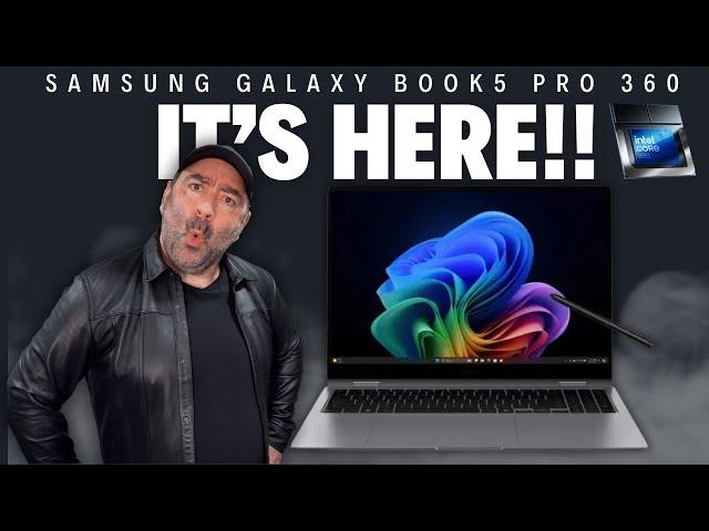 Samsung Galaxy Book5 Pro 360 (Lunar Lake) - In the Studio!!