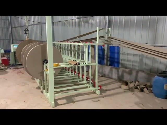 Multi-knife spiral paper tube machine | Spiral tube machine | Paper tube paper core machine